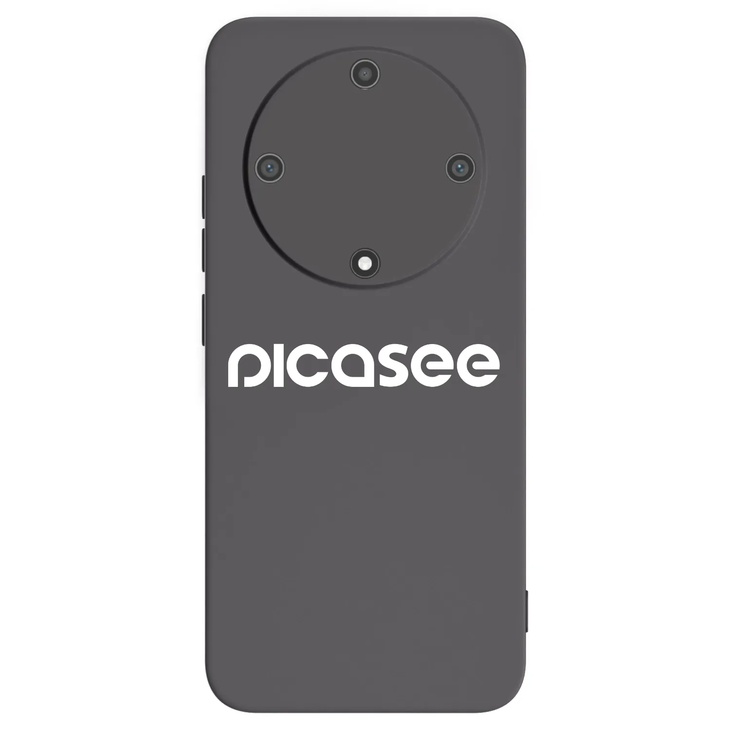 Picasee Honor Magic5 Lite 5G Hülle - Schwarzes Silikon - Picasee - new logo - white