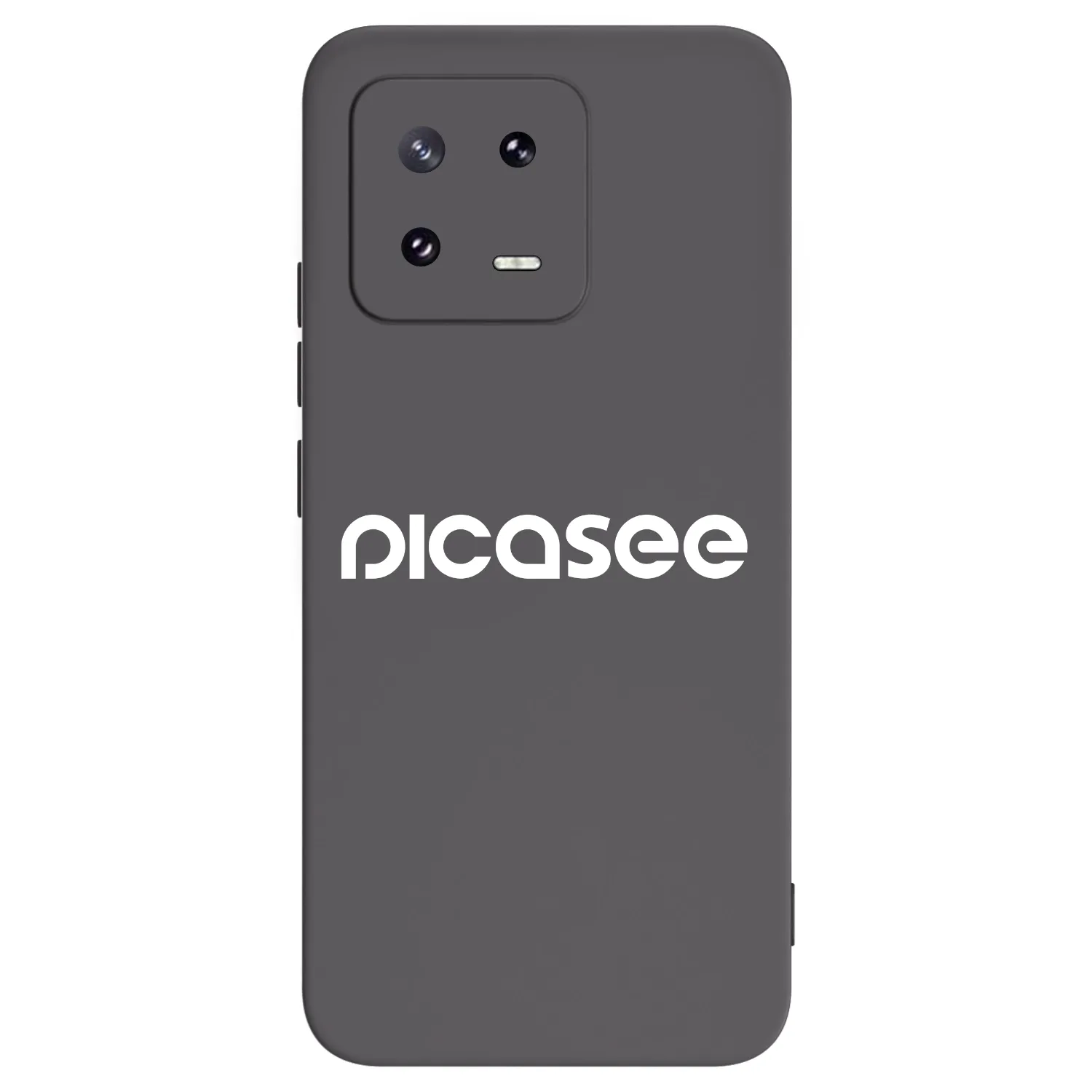 Picasee Xiaomi 13 Pro Hülle - Schwarzes Silikon - Picasee - new logo - white