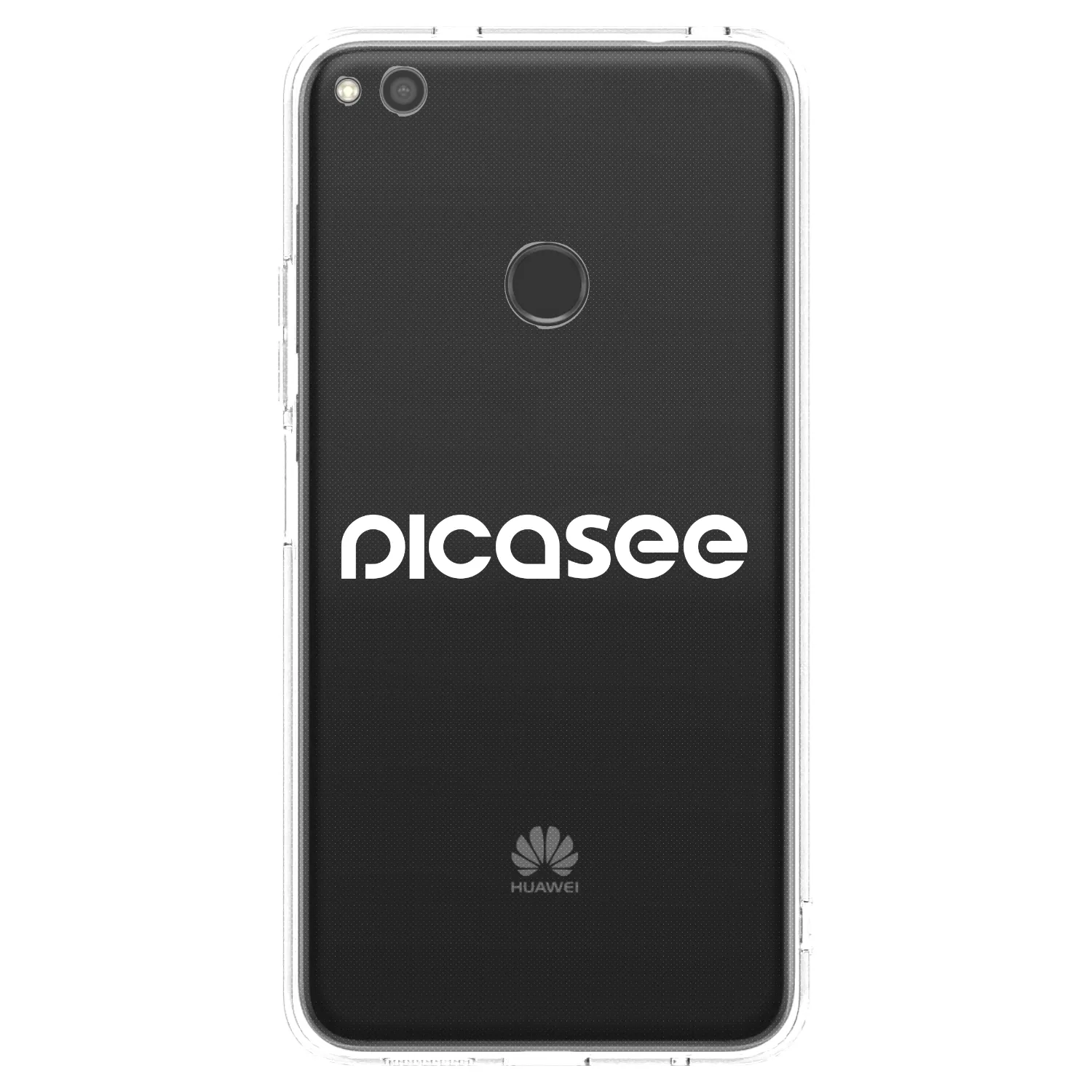 Picasee Huawei P9 Lite 2017 Hülle - Transparentes Silikon - Picasee - new logo - white