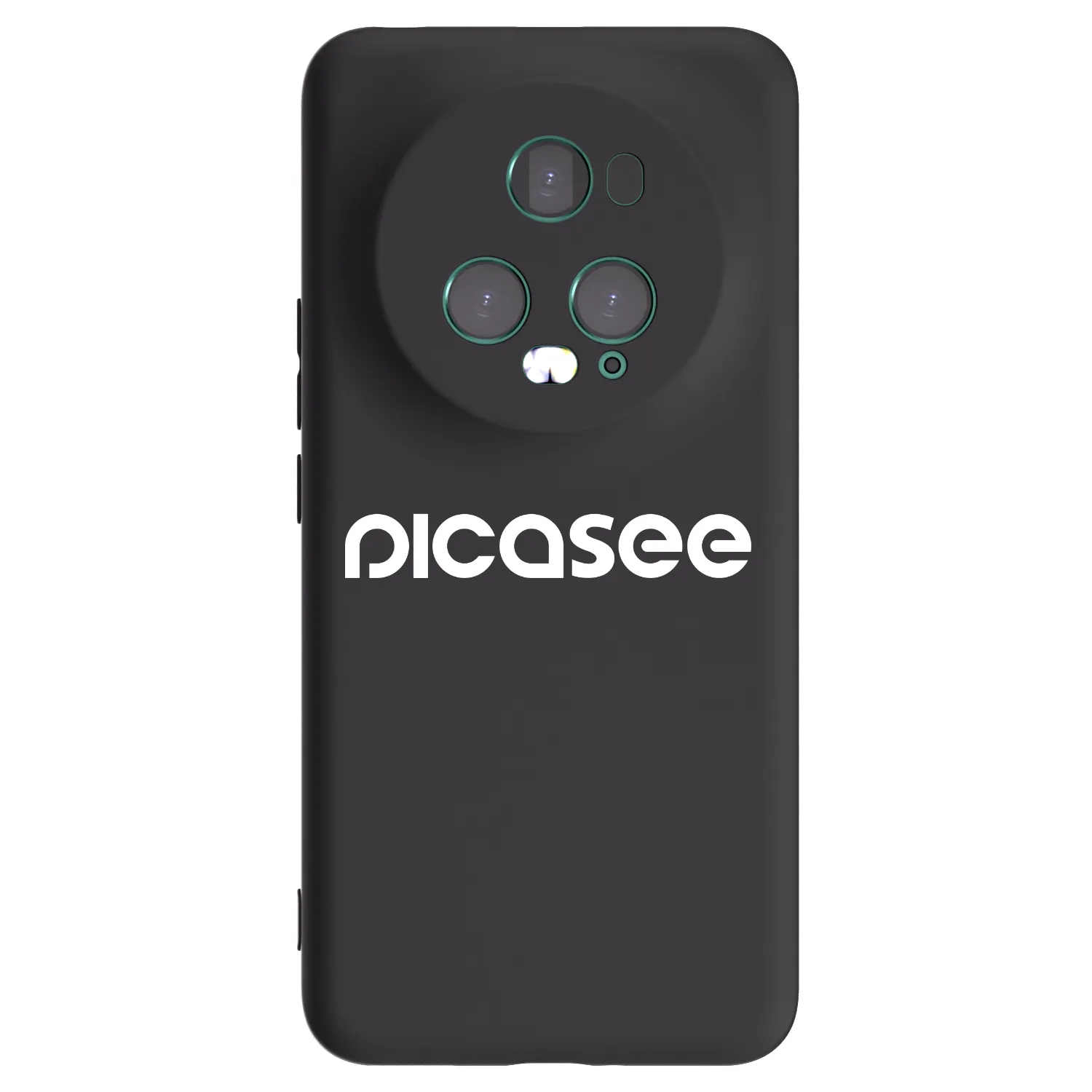 Picasee Honor Magic5 Pro Hülle - Schwarzes Silikon - Picasee - new logo - white