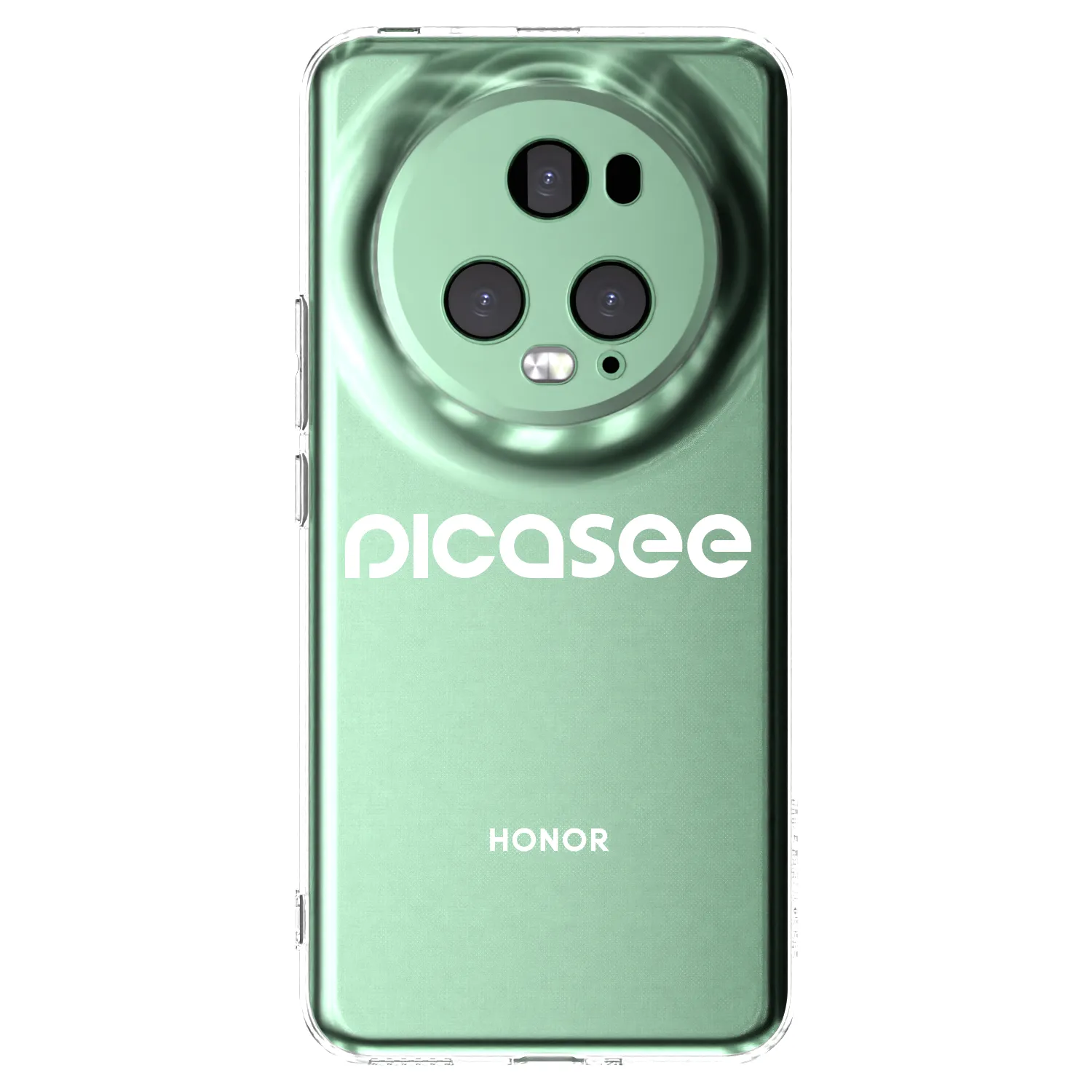 Picasee Honor Magic5 Pro Hülle - Transparentes Silikon - Picasee - new logo - white