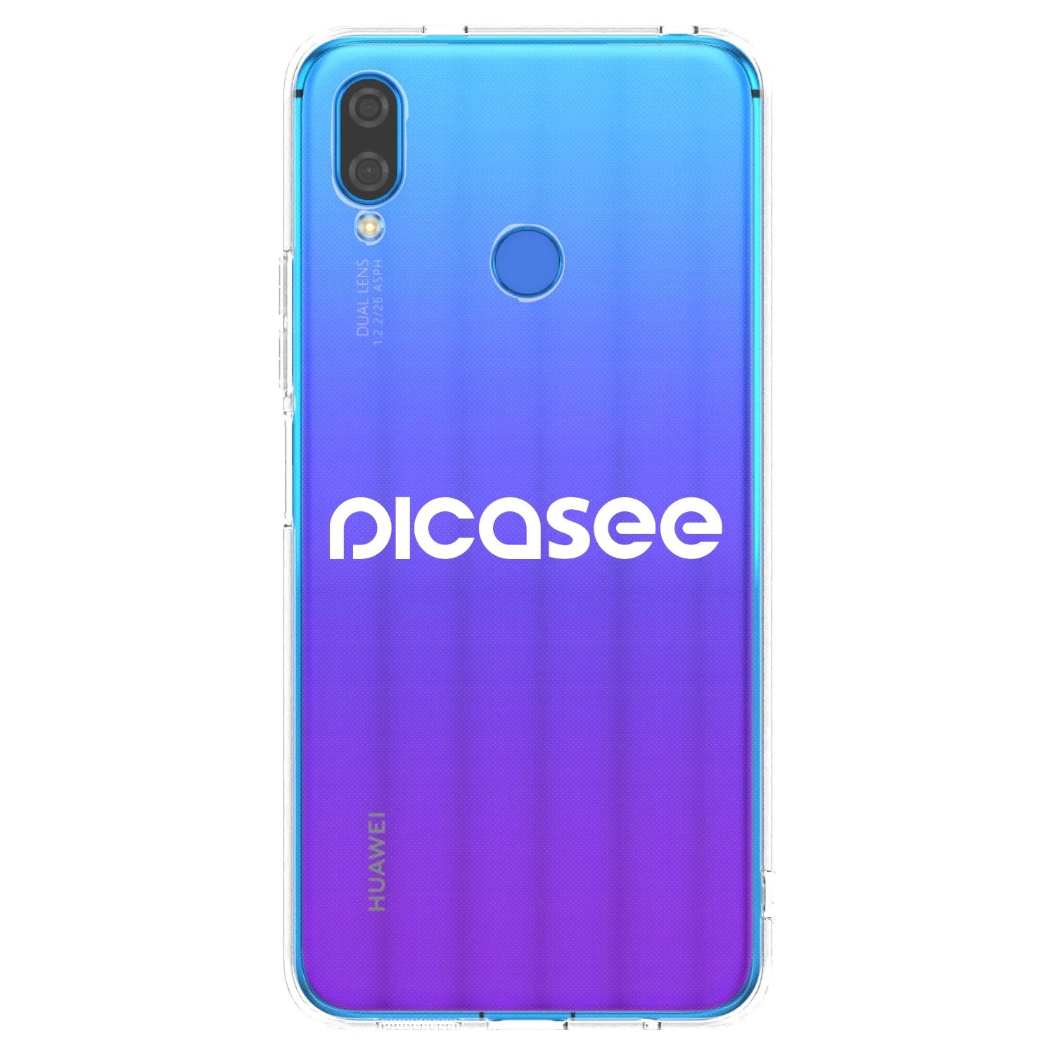 Picasee Huawei Nova 3i Hülle - Transparentes Silikon - Picasee - new logo - white