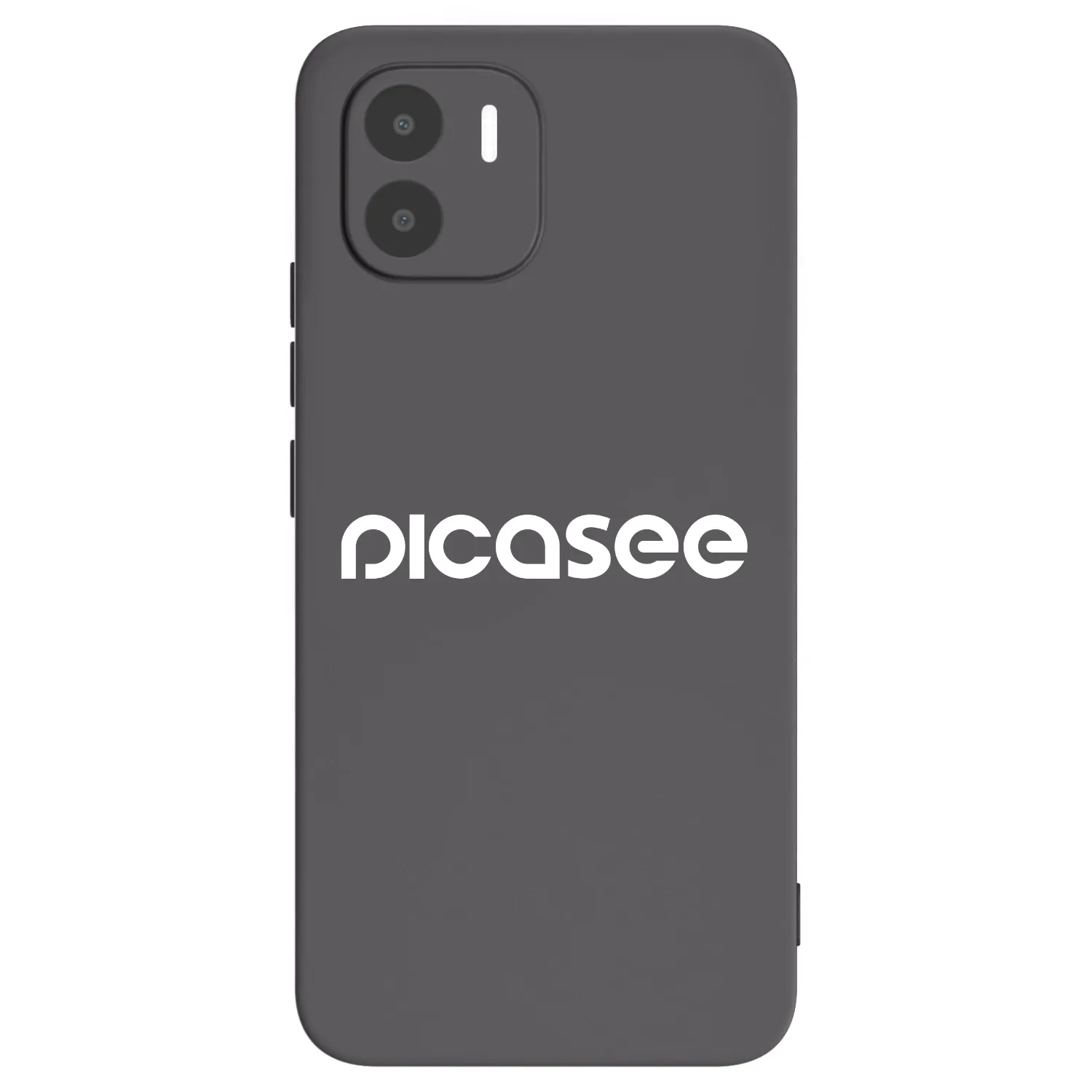 Picasee Xiaomi Redmi A2 Hülle - Schwarzes Silikon - Picasee - new logo - white