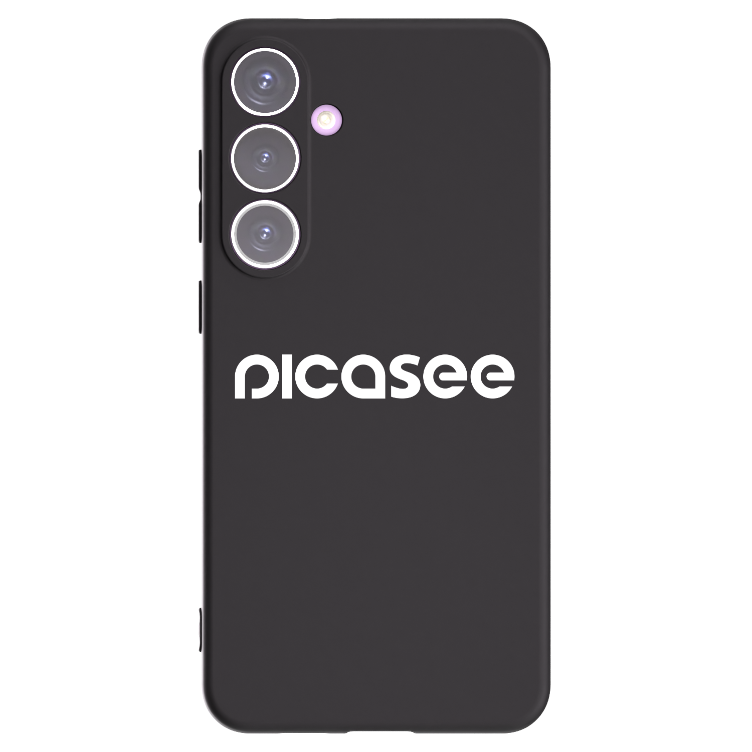 Picasee Samsung Galaxy S24+ S926B 5G Hülle - Schwarzes Silikon - Picasee - new logo - white