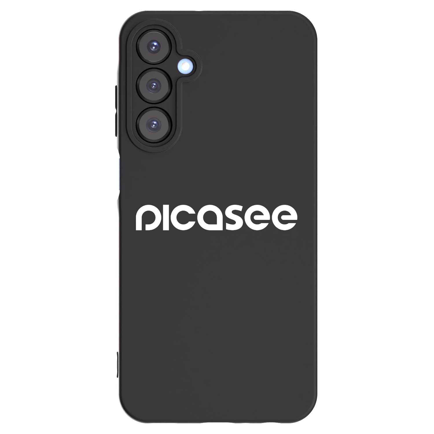 Picasee Samsung Galaxy A25 A256B 5G Hülle - Schwarzes Silikon - Picasee - new logo - white