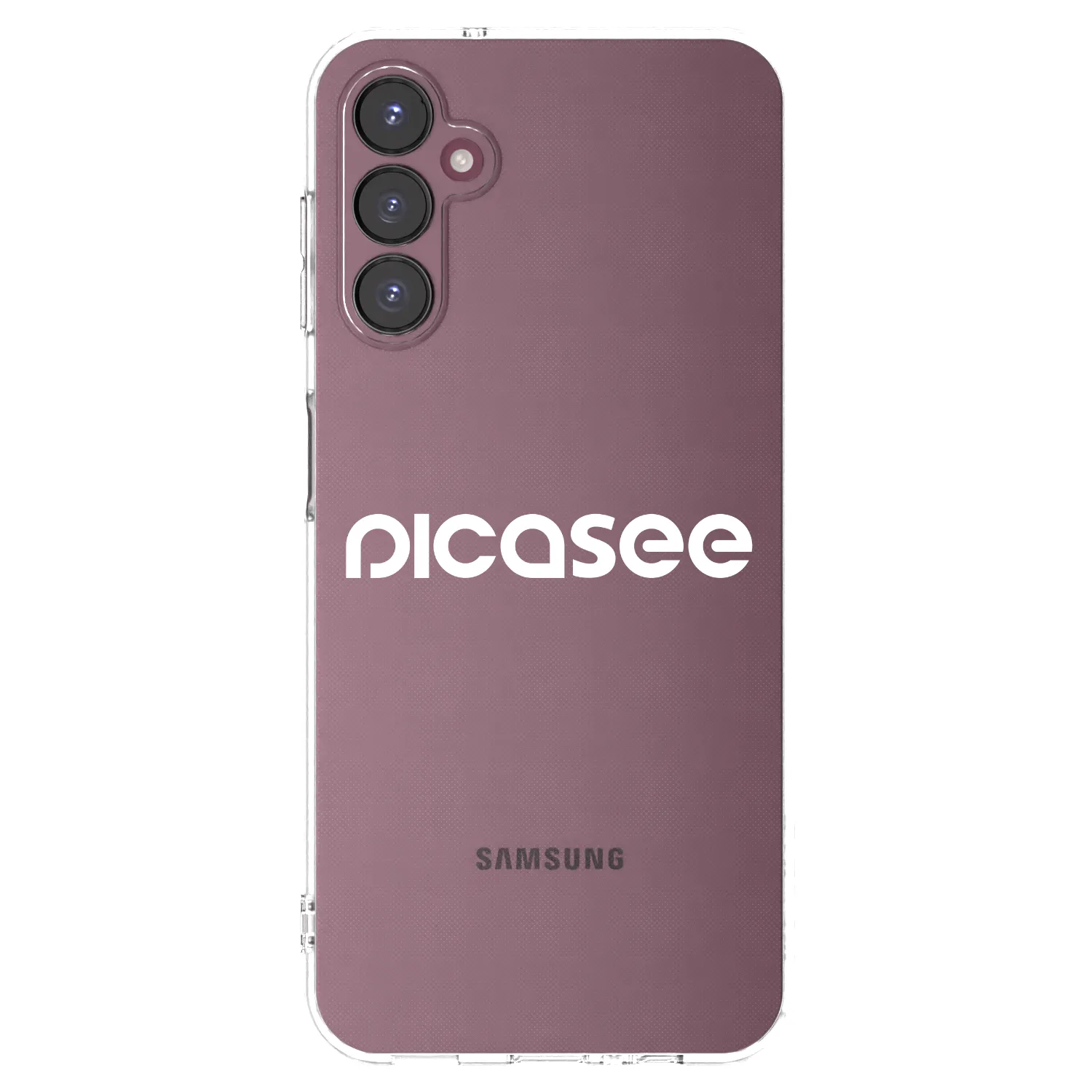 Picasee Samsung Galaxy A05s A057G Hülle - Transparentes Silikon - Picasee - new logo - white