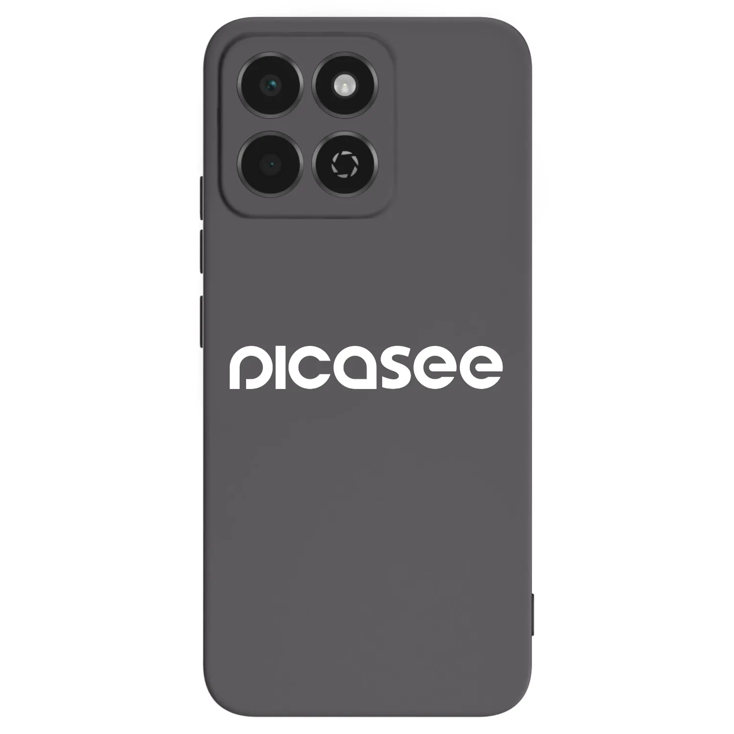 Picasee Honor 200 Smart 5G Hülle - Schwarzes Silikon - Picasee - new logo - white