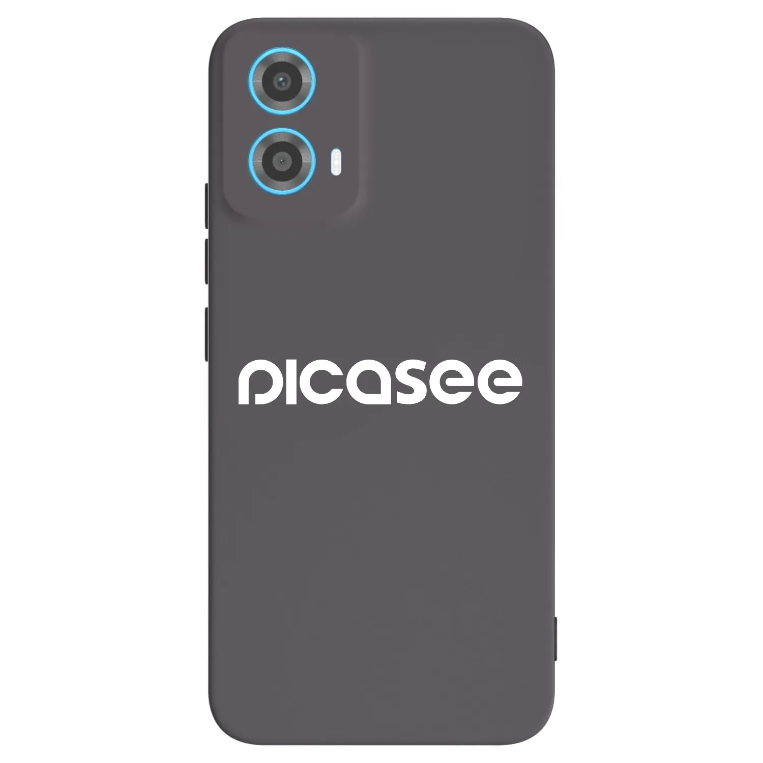 Picasee Motorola Moto G34 5G Hülle - Schwarzes Silikon - Picasee - new logo - white