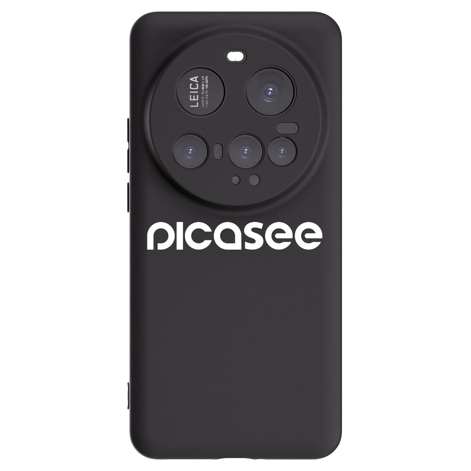 Picasee Xiaomi 15 Ultra Hülle - Schwarzes Silikon - Picasee - new logo - white