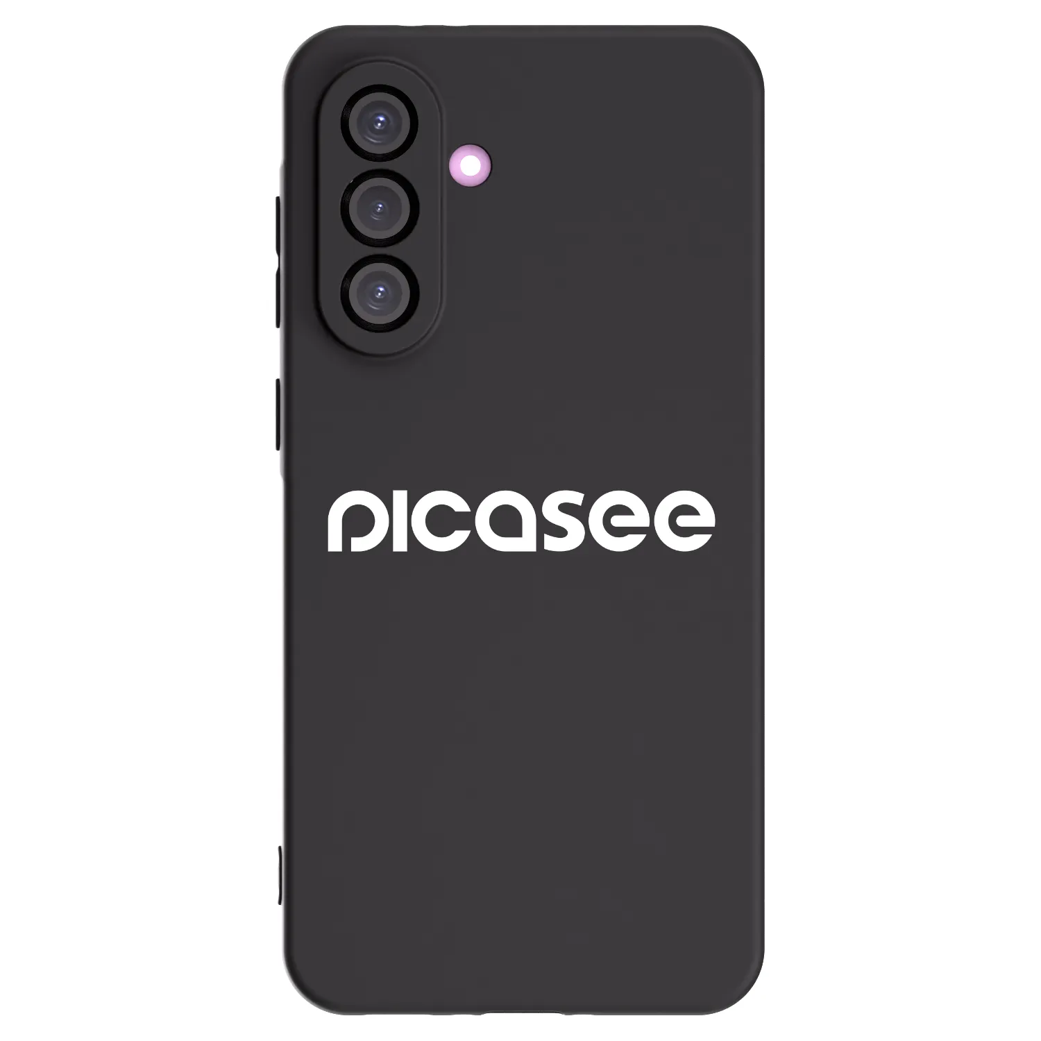 Picasee Samsung Galaxy A56 5G A566B Hülle - Schwarzes Silikon - Picasee - new logo - white