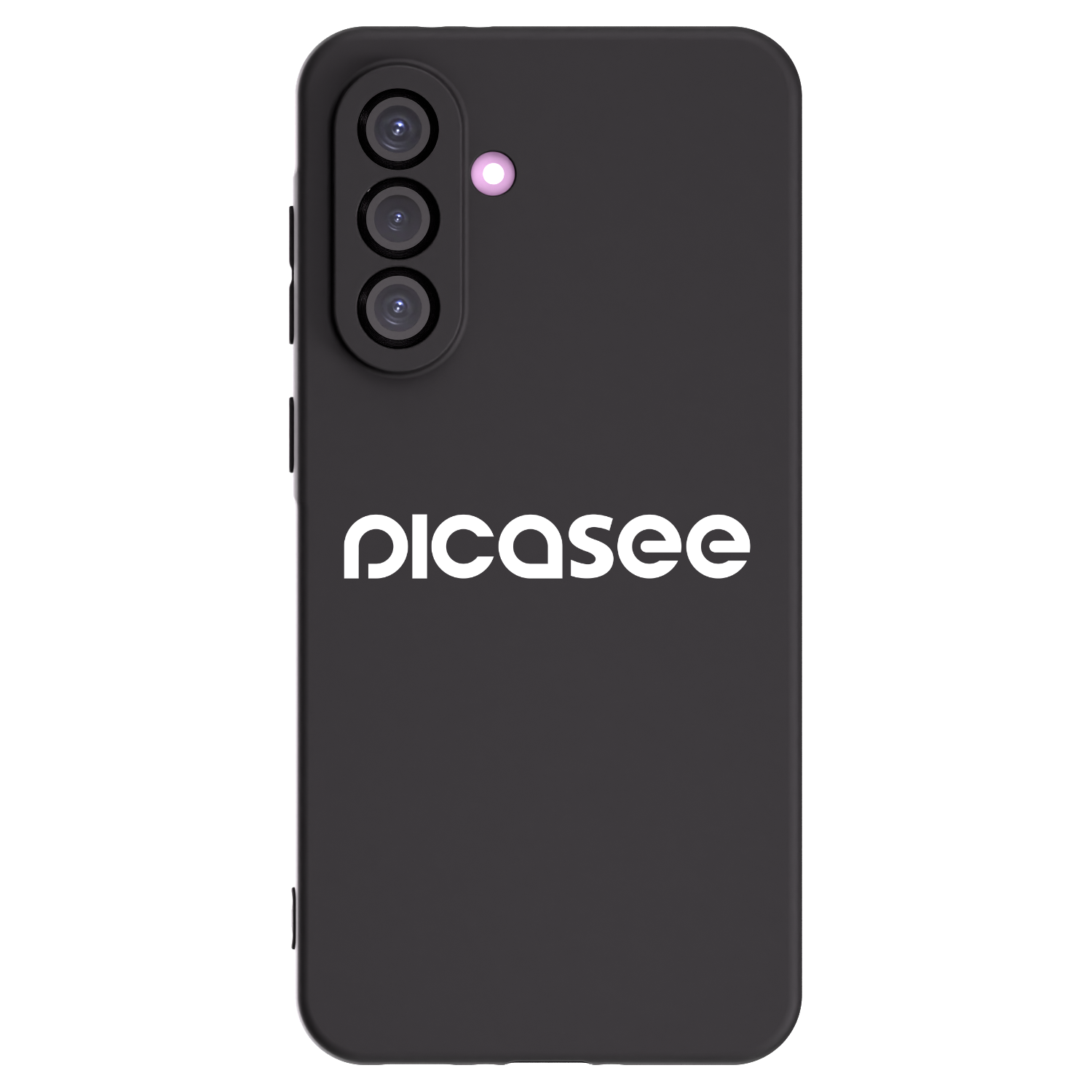 Picasee Samsung Galaxy A36 5G Hülle - Schwarzes Silikon - Picasee - new logo - white