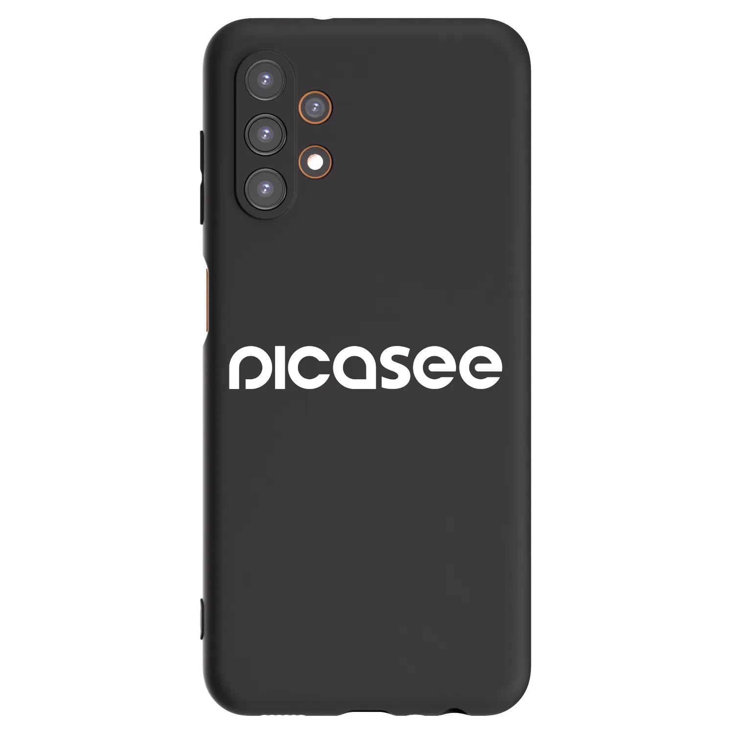 Picasee Samsung Galaxy A13 5G Hülle - Schwarzes Silikon - Picasee - new logo - white
