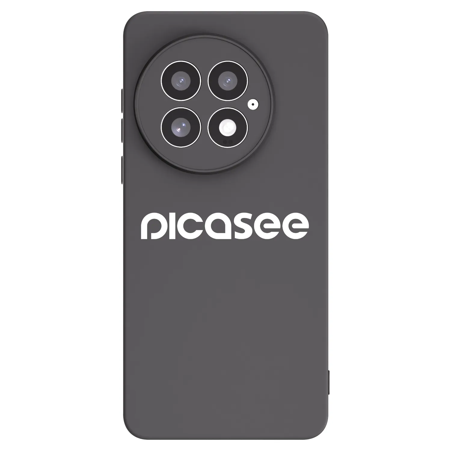 Picasee OnePlus 13 5G Hülle - Schwarzes Silikon - Picasee - new logo - white