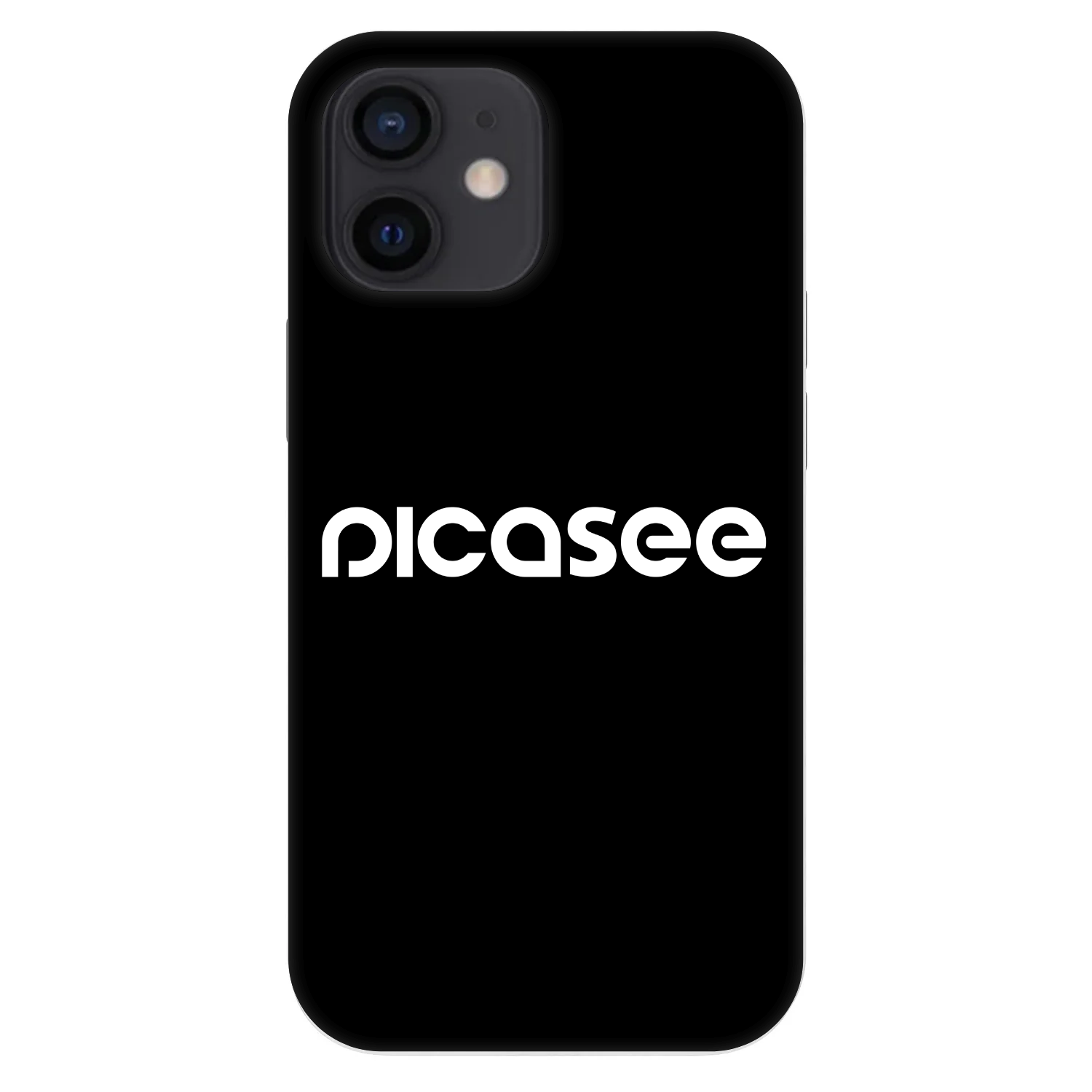 Picasee Fashion Case für Apple iPhone 12 mini - Picasee - new logo - white