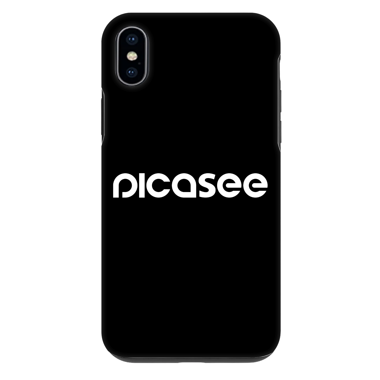 Picasee Fashion Case für Apple iPhone XS Max - Picasee - new logo - white