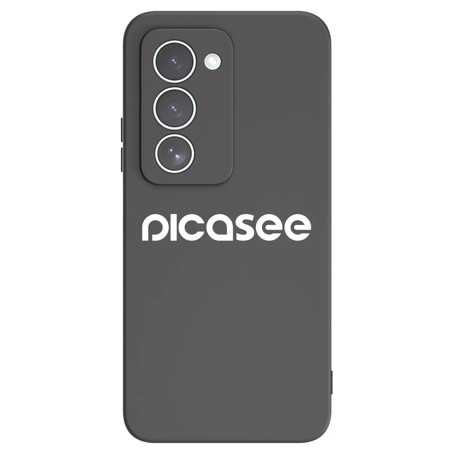 Picasee Xiaomi Redmi 15 5G Hülle - Schwarzes Silikon - Picasee - new logo - white