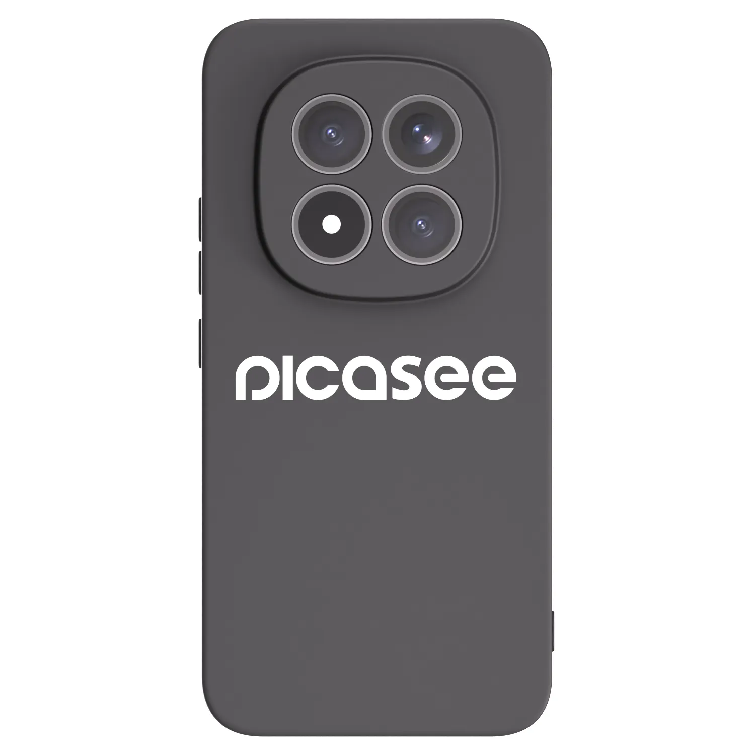 Picasee Xiaomi Redmi Note 15 Pro+ Hülle - Schwarzes Silikon - Picasee - new logo - white