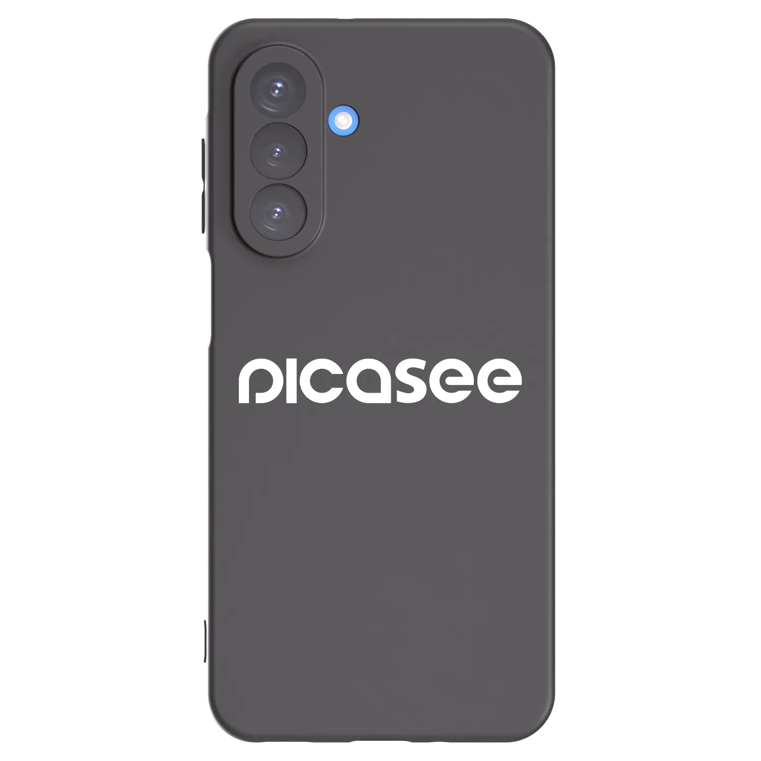 Picasee Samsung Galaxy A17 5G Hülle - Schwarzes Silikon - Picasee - new logo - white