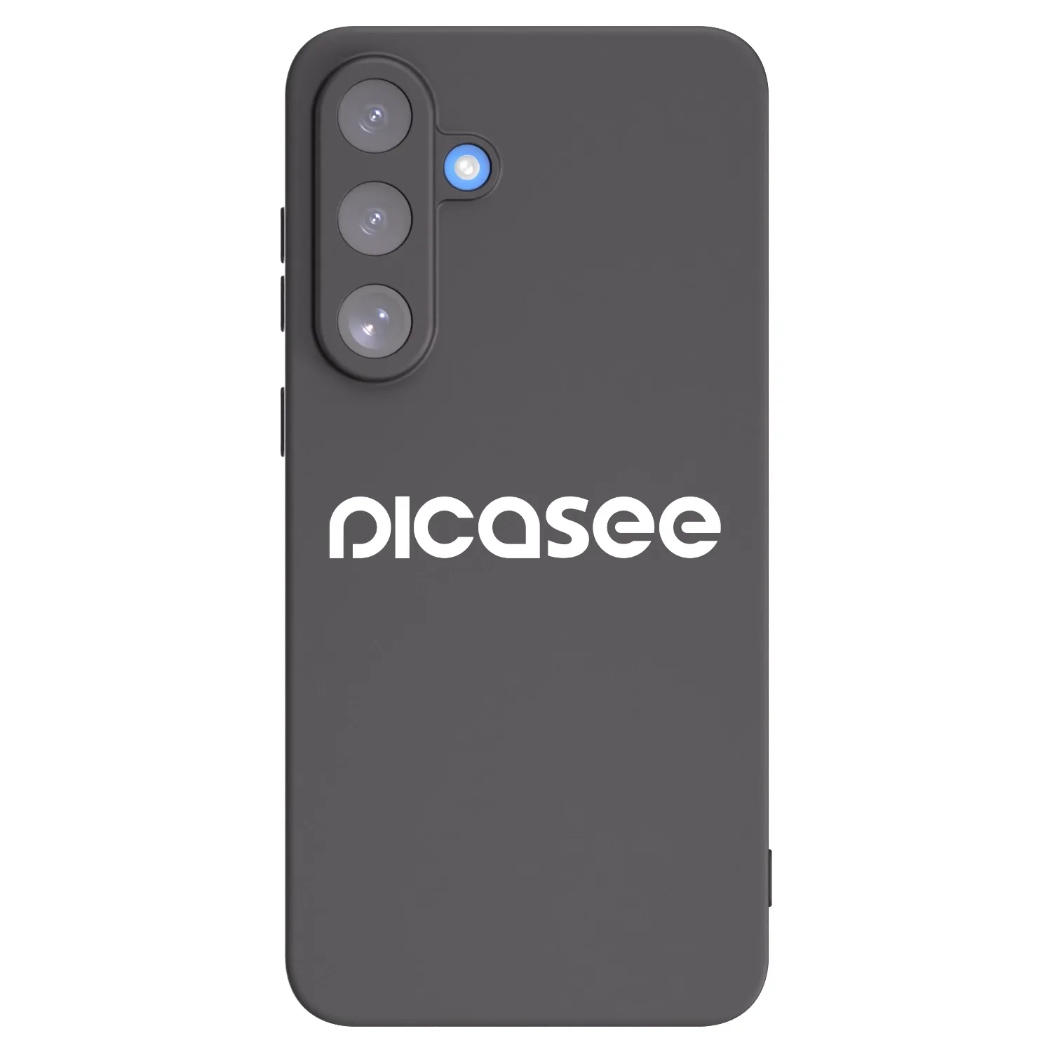 Picasee Samsung Galaxy S25 FE 5G Hülle - Schwarzes Silikon - Picasee - new logo - white