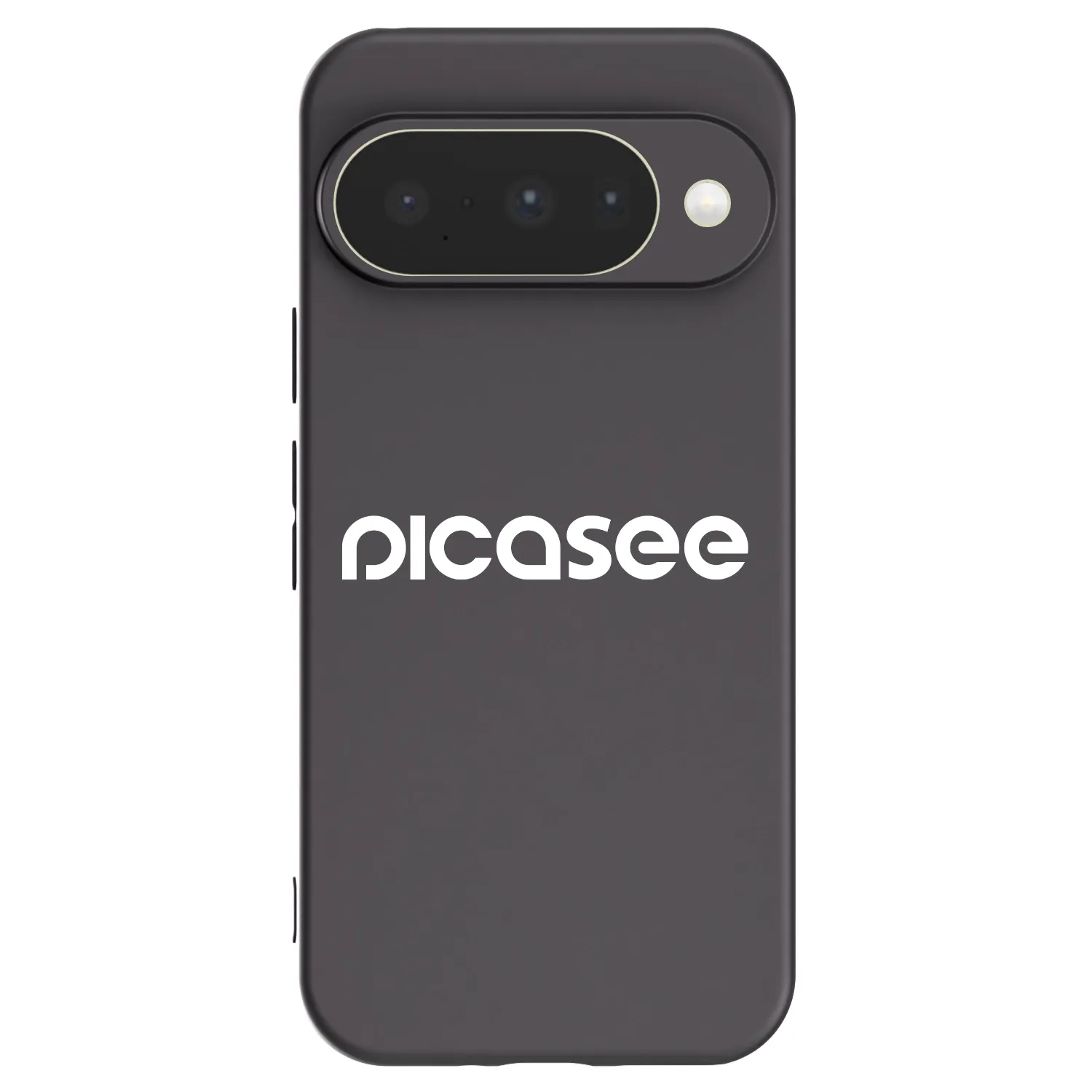 Picasee Google Pixel 10 Hülle - Schwarzes Silikon - Picasee - new logo - white