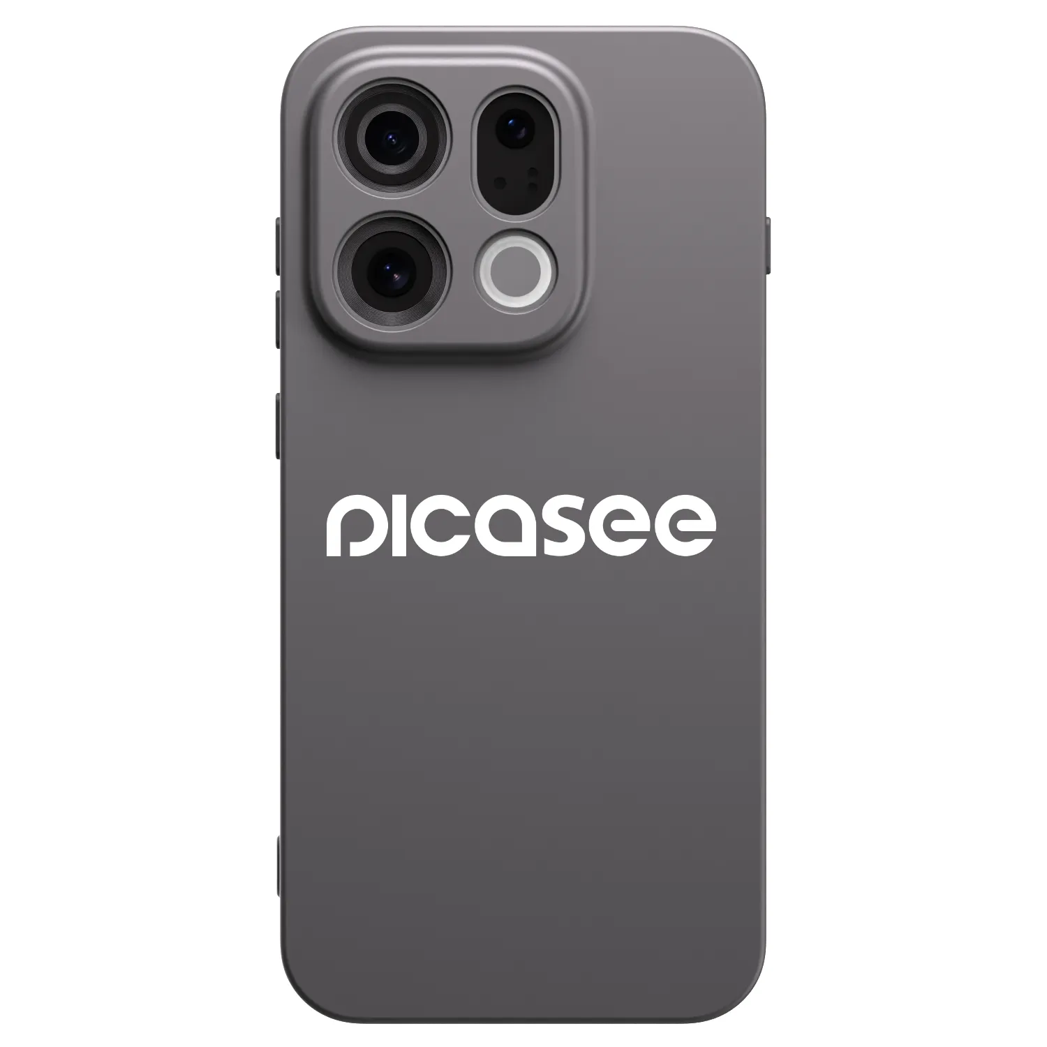 Picasee OPPO Find X9 Hülle - Schwarzes Silikon - Picasee - new logo - white