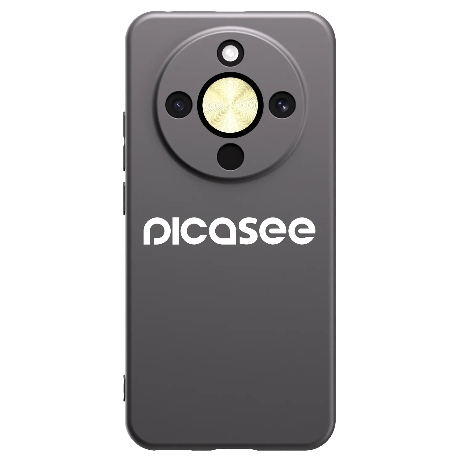 Picasee Honor Magic8 Lite 5G Hülle - Schwarzes Silikon - Picasee - new logo - white