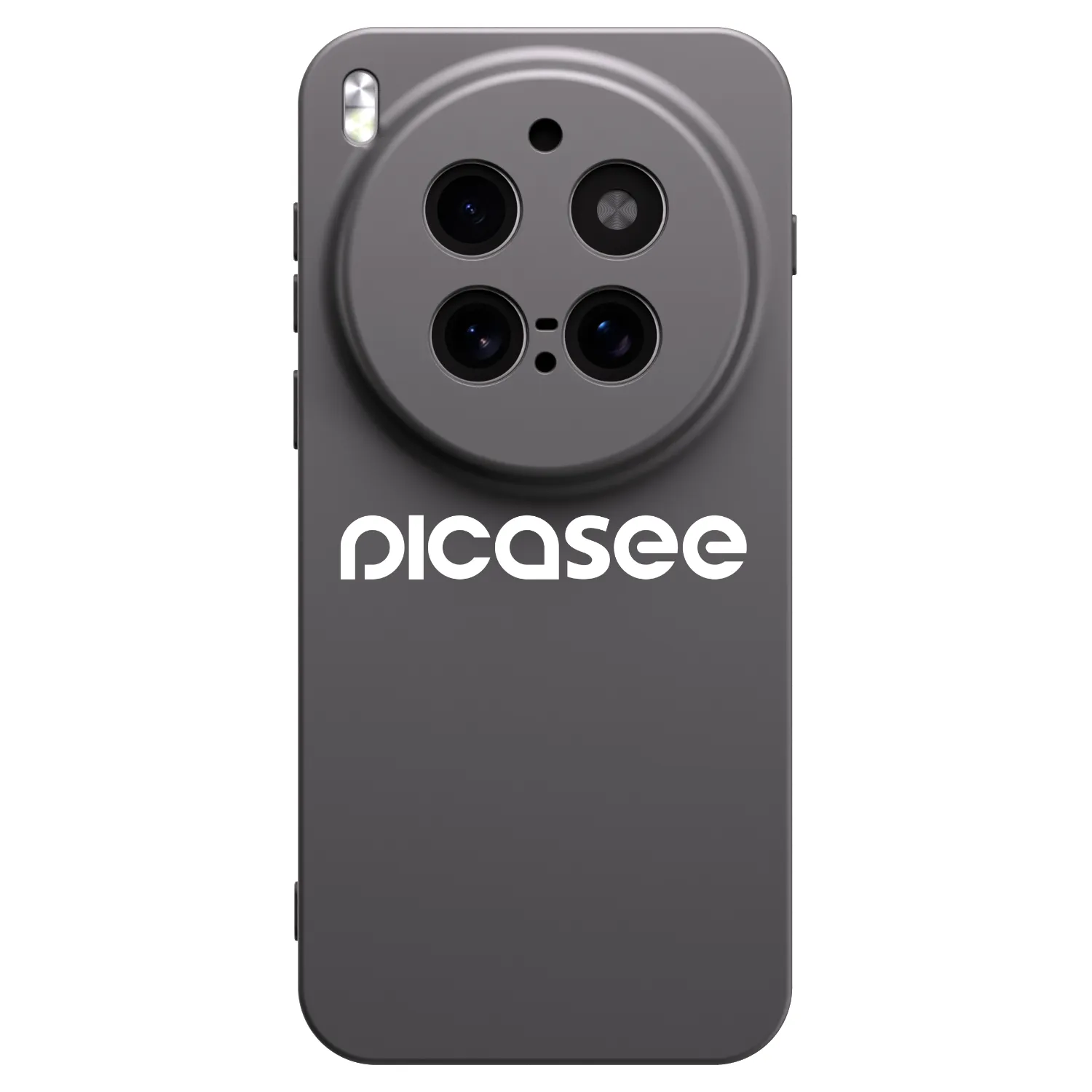 Picasee Vivo X300 Pro Hülle - Schwarzes Silikon - Picasee - new logo - white