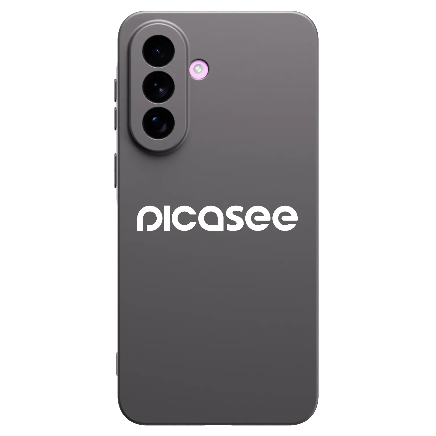 Picasee Samsung Galaxy A57 5G Hülle - Schwarzes Silikon - Picasee - new logo - white