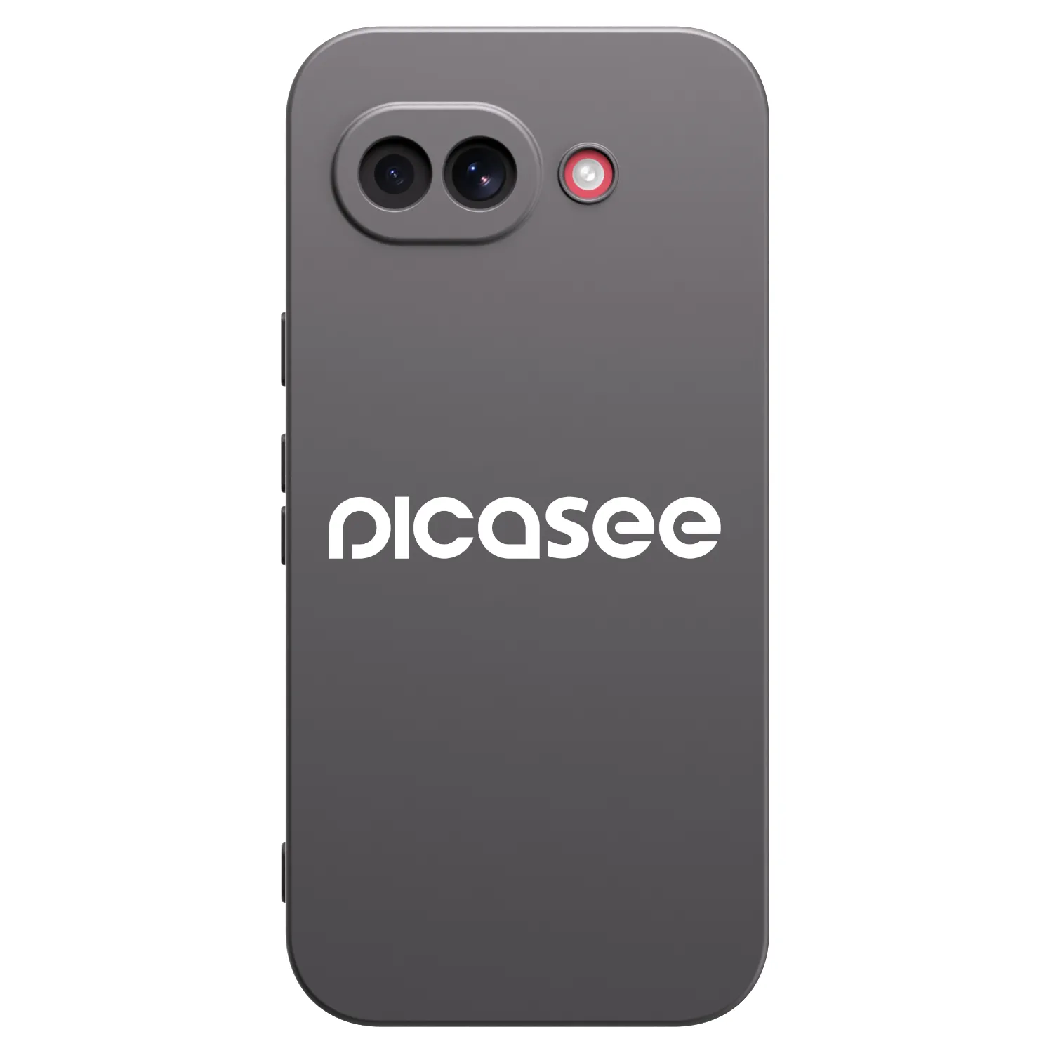 Picasee Google Pixel 10a Hülle - Schwarzes Silikon - Picasee - new logo - white