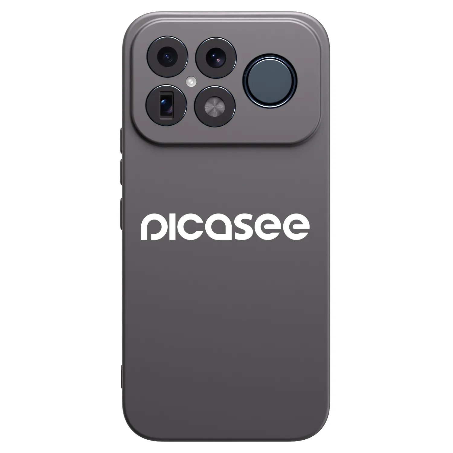 Picasee Xiaomi Poco F8 Ultra Hülle - Schwarzes Silikon - Picasee - new logo - white