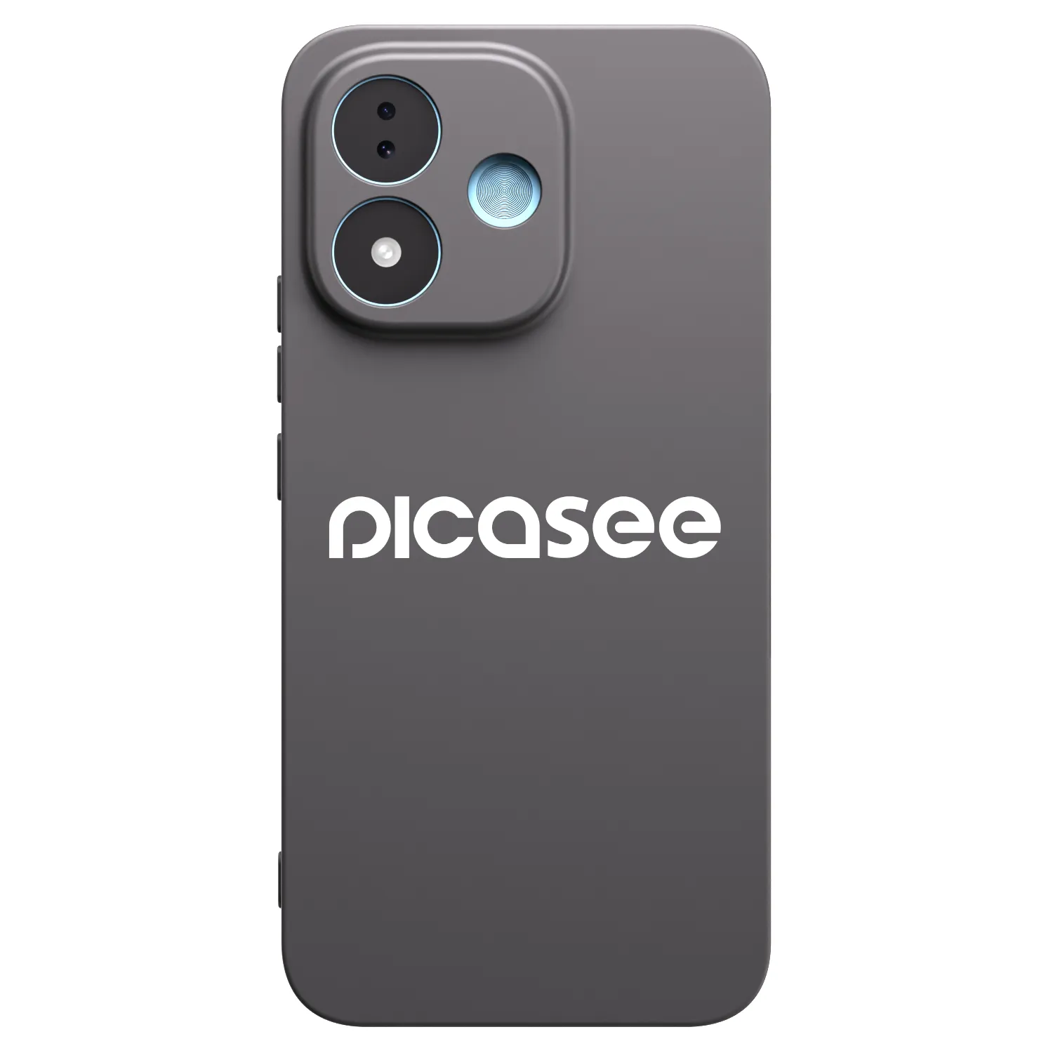Picasee Xiaomi Redmi Note 17 5G Hülle - Schwarzes Silikon - Picasee - new logo - white