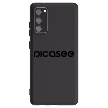Picasee Samsung Galaxy S20 FE Hülle - Schwarzes Silikon - Picasee - new logo - black
