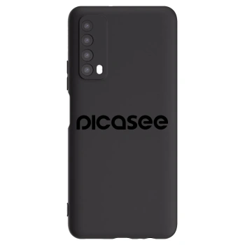 Picasee Huawei P Smart 2021 Hülle - Schwarzes Silikon - Picasee - new logo - black
