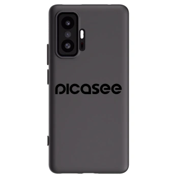 Picasee Xiaomi 11T Hülle - Schwarzes Silikon - Picasee - new logo - black