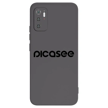 Picasee Xiaomi Poco M3 Pro 5G Hülle - Schwarzes Silikon - Picasee - new logo - black