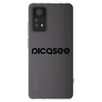 Picasee Xiaomi Redmi Note 11 Pro Hülle - Transparentes Silikon - Picasee - new logo - black
