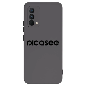 Picasee Realme GT Master Edition 5G Hülle - Schwarzes Silikon - Picasee - new logo - black