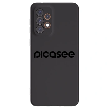 Picasee Samsung Galaxy A33 5G A336 Hülle - Schwarzes Silikon - Picasee - new logo - black