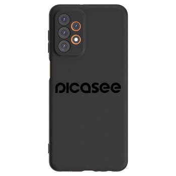 Picasee Samsung Galaxy A23 A236B 5G Hülle - Schwarzes Silikon - Picasee - new logo - black
