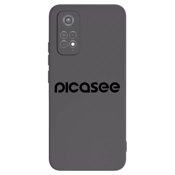Picasee Xiaomi Redmi Note 11S 5G Hülle - Schwarzes Silikon - Picasee - new logo - black