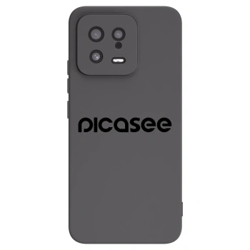 Picasee Xiaomi 13 Hülle - Schwarzes Silikon - Picasee - new logo - black