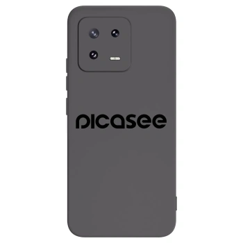 Picasee Xiaomi 13 Pro Hülle - Schwarzes Silikon - Picasee - new logo - black