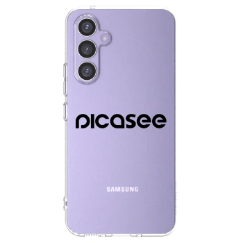 Picasee Samsung Galaxy A54 5G A546B Hülle - Transparentes Silikon - Picasee - new logo - black