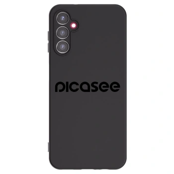 Picasee Samsung Galaxy A14 4G A145R Hülle - Schwarzes Silikon - Picasee - new logo - black