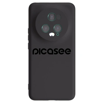 Picasee Honor Magic5 Pro Hülle - Schwarzes Silikon - Picasee - new logo - black