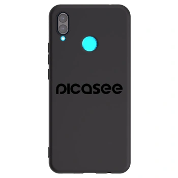 Picasee Huawei Nova 3 Hülle - Schwarzes Silikon - Picasee - new logo - black