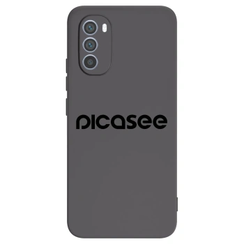 Hülle für Motorola Moto G62 - Picasee - new logo - black