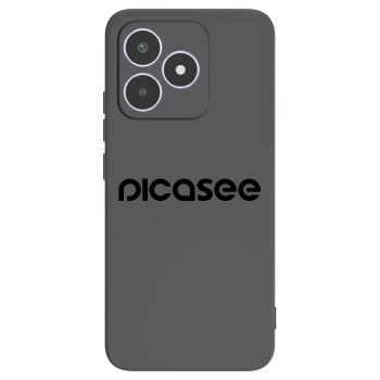 Picasee Realme C53 Hülle - Schwarzes Silikon - Picasee - new logo - black