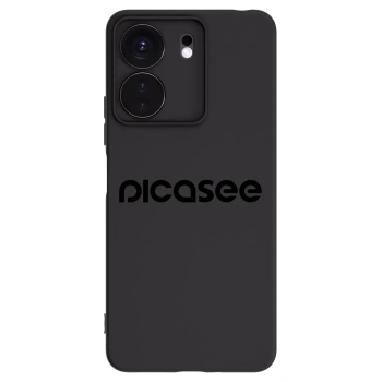 Picasee Xiaomi Redmi 13C 4G Hülle - Schwarzes Silikon - Picasee - new logo - black