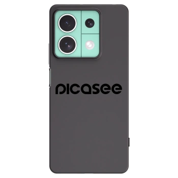 Picasee Xiaomi Redmi Note 13 5G Hülle - Schwarzes Silikon - Picasee - new logo - black